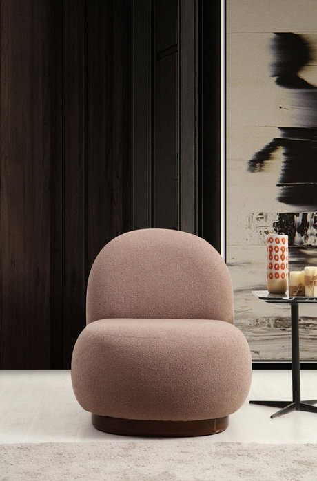 Atelier Del Sofa Sillón Orejero Cappuccino 74x85x75 cm